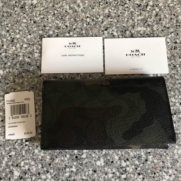 Coach Other - NWT Coach Men’s Wallet Cellphone